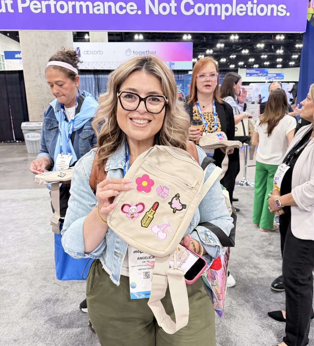 Guest holding a freshly printed keepsake